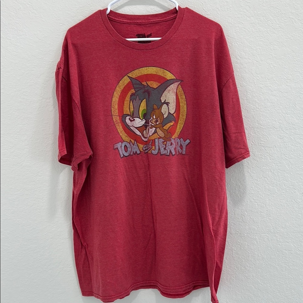 Tom and Jerry Red T-Shirt